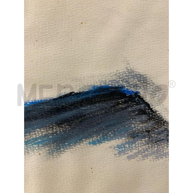 QUADRO TECNICA MISTA DONNA STESA BLU NERO | Mercatino dell'Usato Roma re di roma 5