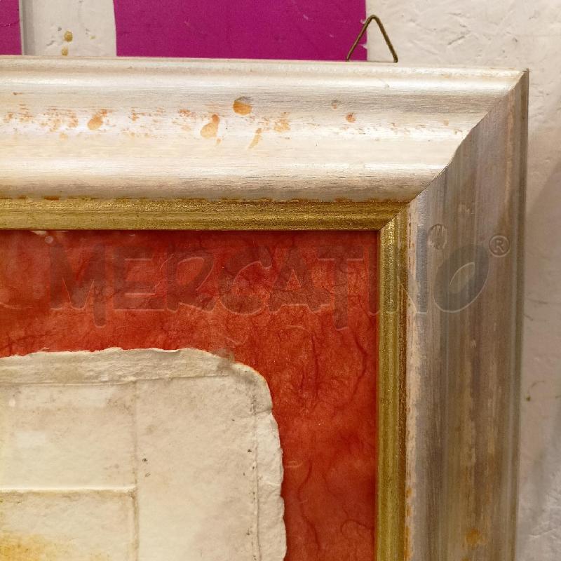 QUADRO TEC MISTA CARTA CAVALLI STILIZZATI CORN ARGENTAT | Mercatino dell'Usato Roma re di roma 5