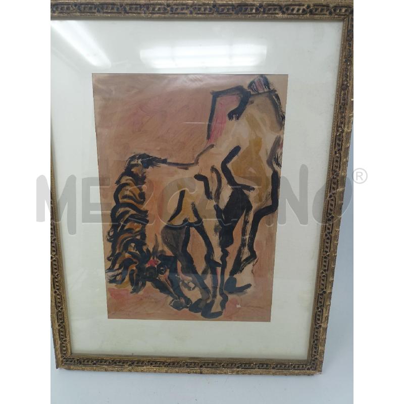 QUADRO TEC MISTA CAVALLO CORN DORAT | Mercatino dell'Usato Roma re di roma 1