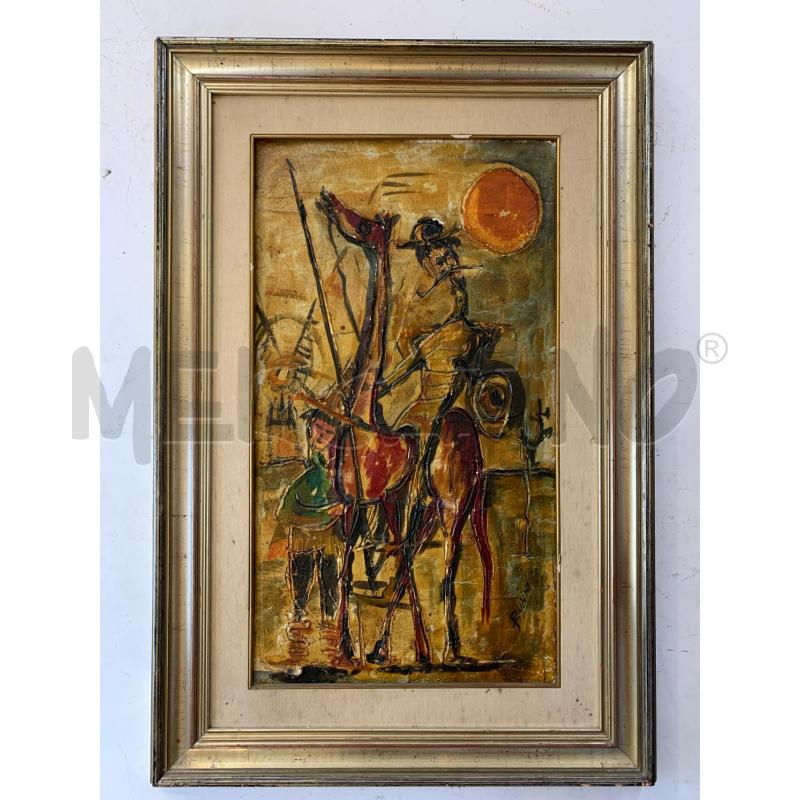 QUADRO TEC MISTA DONCHISCIOTTE CORN ARGENT | Mercatino dell'Usato Roma re di roma 1