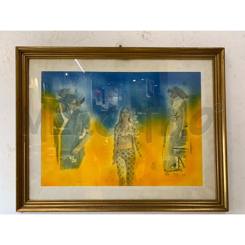 QUADRO TEC MISTA TRASFERT 3 DONNE SPRY GIALLO BLU | Mercatino dell'Usato Roma re di roma 1
