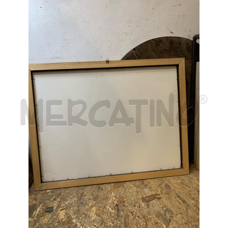QUADRO TEMPERA VISTA TETTI CORN LEGNO | Mercatino dell'Usato Roma re di roma 5