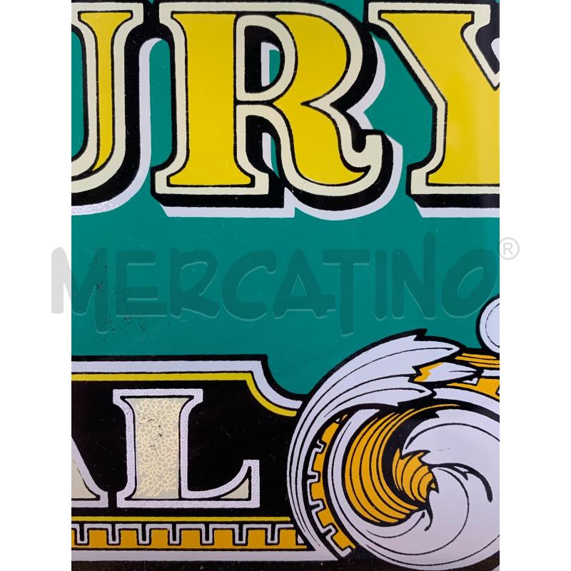 QUADRO TREASURY VETRO PARTE VECCHIO BILIARDINO BORDO OTTONE E LEGNO SCRITTA GIALLA VERDE | Mercatino dell'Usato Roma re di roma 3