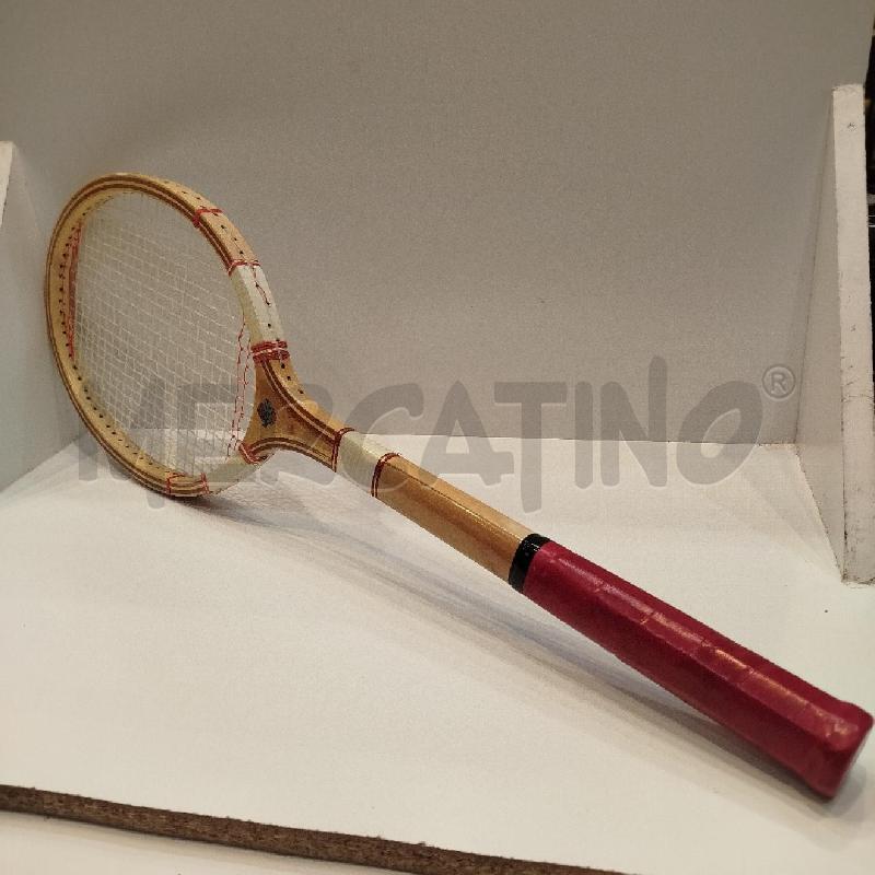RACCHETTA TENNIS D'EPOCA CROWN LOFTY SPORTS SIALKOT-1 MADE IN PAKISTAN PERFETTE CONDIZIONI | Mercatino dell'Usato Roma re di roma 1