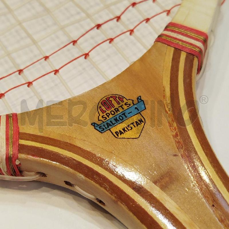 RACCHETTA TENNIS D'EPOCA CROWN LOFTY SPORTS SIALKOT-1 MADE IN PAKISTAN PERFETTE CONDIZIONI | Mercatino dell'Usato Roma re di roma 4