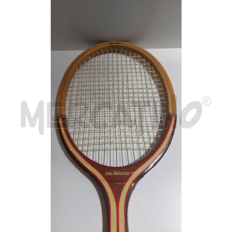 RACCHETTA TENNIS LEGNO JOHN ALEXANDER  | Mercatino dell'Usato Roma re di roma 2