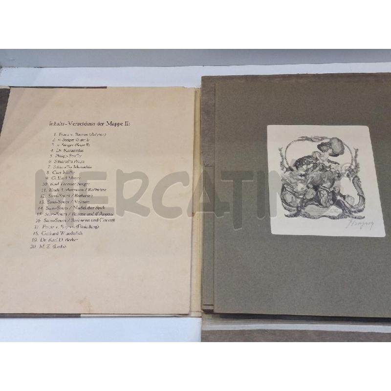 RACCOGLITORE 20 TAVOLE AUTOGRAFATE DA FRANZ VON BAYROS TIRATURA LIMITATA NUMERO 10 DI 500  | Mercatino dell'Usato Roma re di roma 3