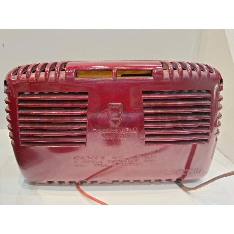 RADIO RADIOMARELLI MODELLO 120 DA RIPARARE CON CUSTODIA | Mercatino dell'Usato Roma re di roma 3