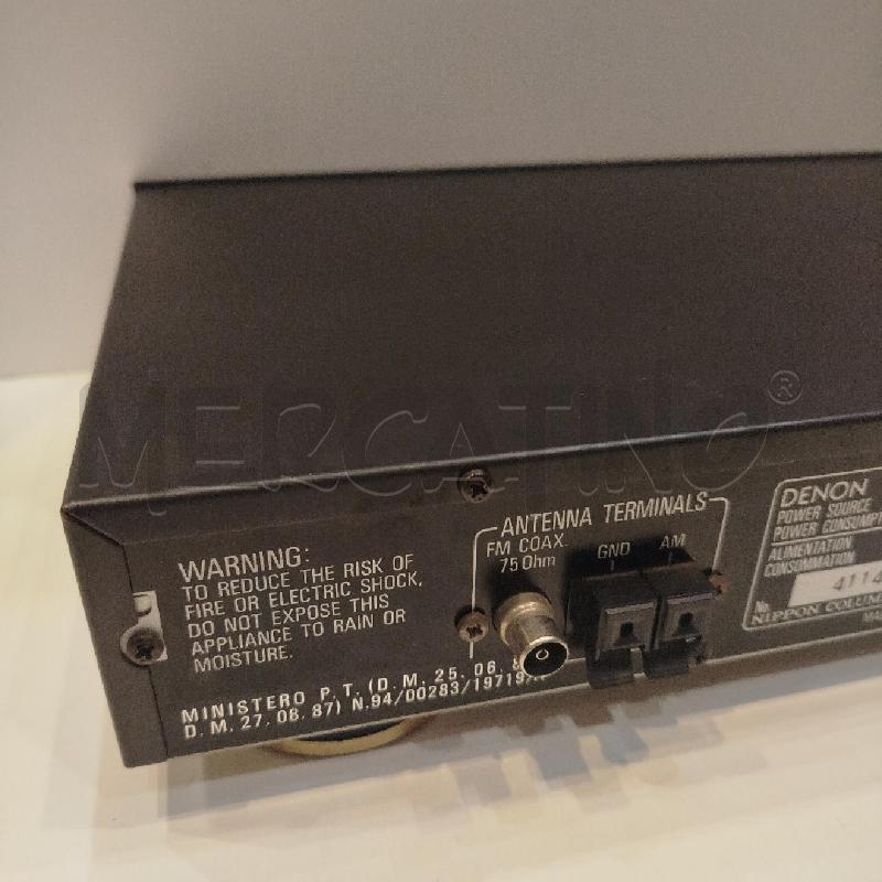 RADIO SINTONIZZATORE DENON TU-380RD TEST OK FUNZIONANTE | Mercatino dell'Usato Roma re di roma 4