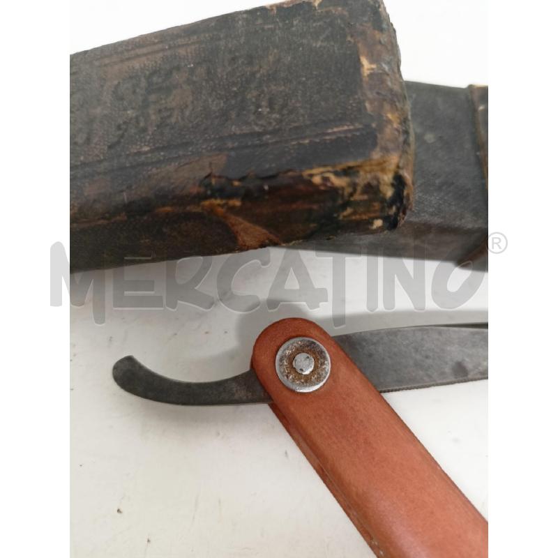 RASOIO A MANO LIBERA MANICO LEGNO | Mercatino dell'Usato Roma re di roma 5