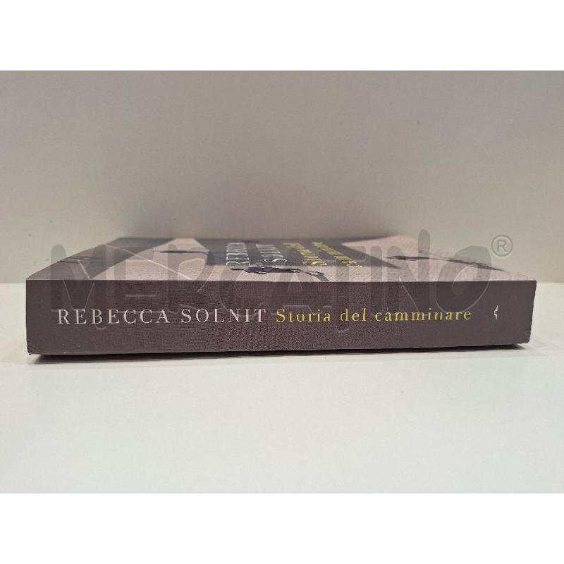 REBECCA SOLNIT STORIA DEL CAMMINARE  | Mercatino dell'Usato Roma re di roma 2