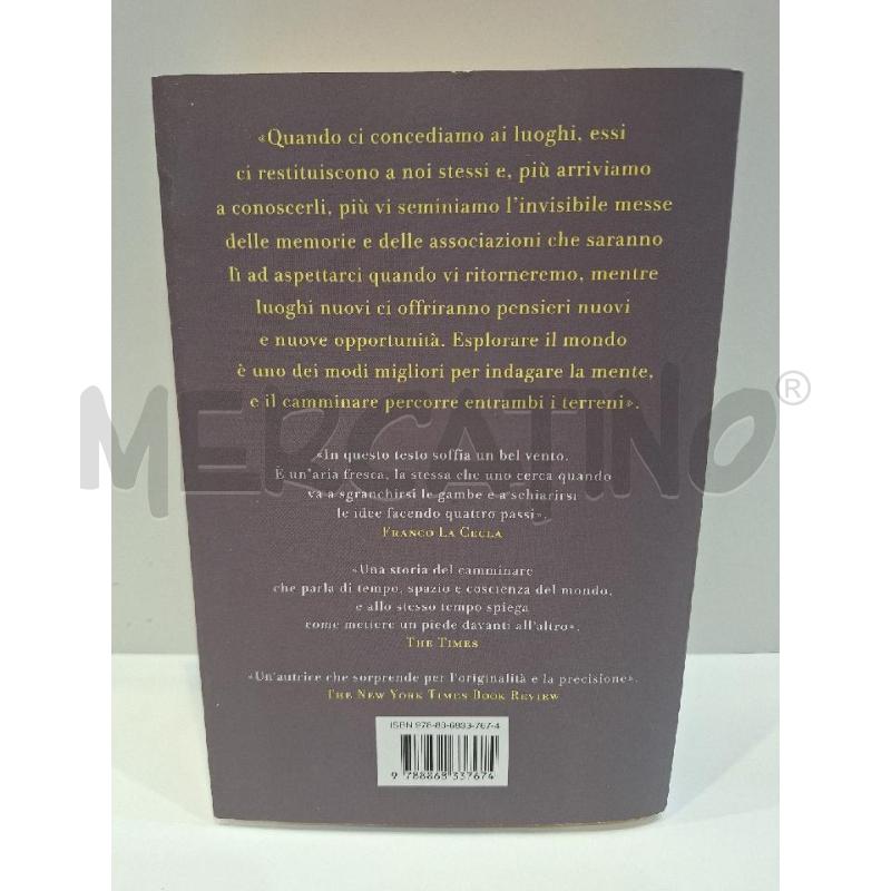 REBECCA SOLNIT STORIA DEL CAMMINARE  | Mercatino dell'Usato Roma re di roma 3