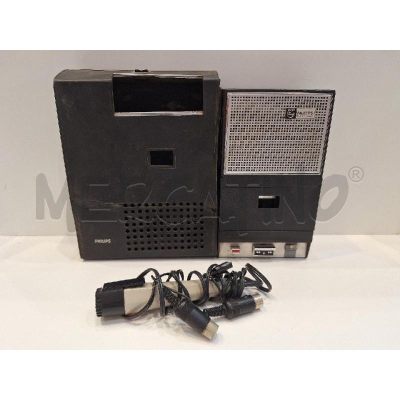 REGISTRATORE PHILIPS EL3302 ANNI 70  | Mercatino dell'Usato Roma re di roma 1