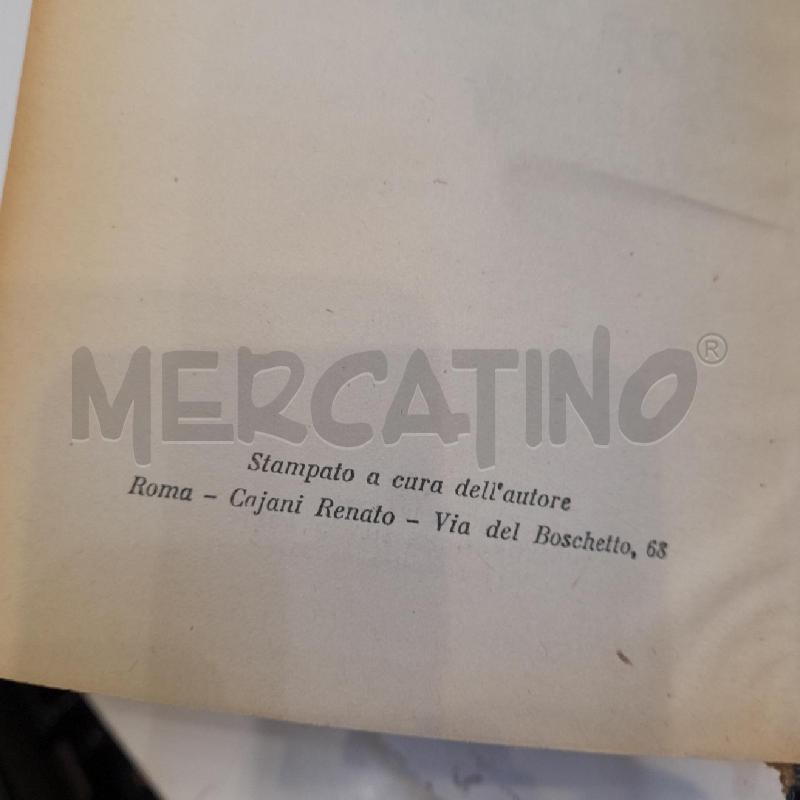 RENATO CAJANI MANUALE DI TOPOGRAFIA 1942 SUPERGRAFICHE SILVIO ABETE | Mercatino dell'Usato Roma re di roma 2