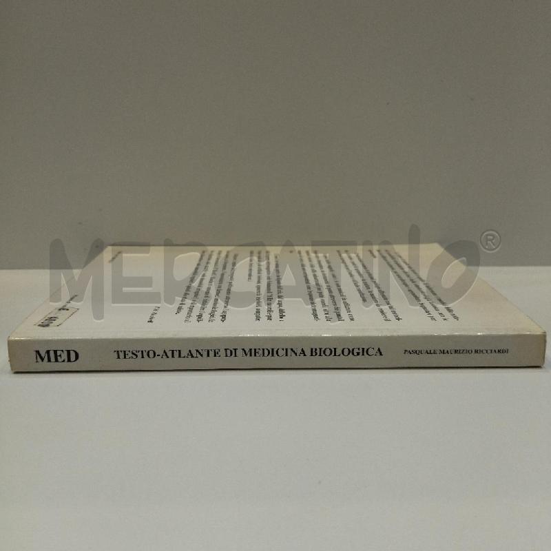 RICCIARDI TESTO ATLANTE MEDICINA BIOLOGICA 1998 MARRAPESE | Mercatino dell'Usato Roma re di roma 2