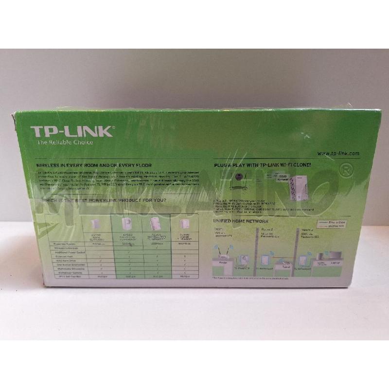 RIPETITORE WIFI POWERLINE TP-LINK TL-WPA4226T KIT AV500 | Mercatino dell'Usato Roma re di roma 3