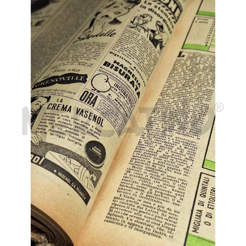 RIVISTA LA DOMENICA DEL CORRIERE 1951 ANNATA COMPLETA RILEGATA | Mercatino dell'Usato Roma re di roma 3