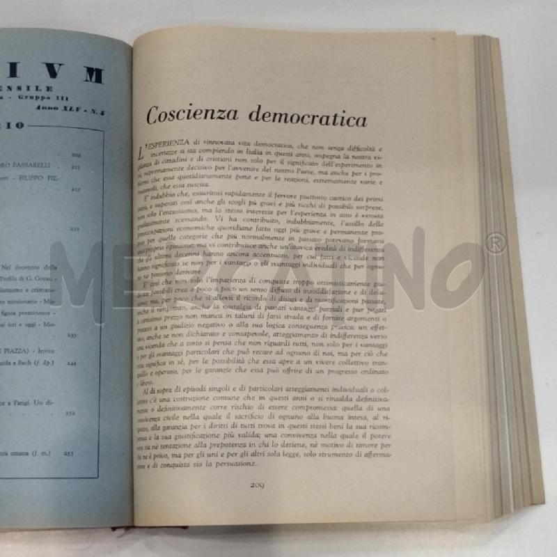 RIVISTA STUDIUM 1949  | Mercatino dell'Usato Roma re di roma 3