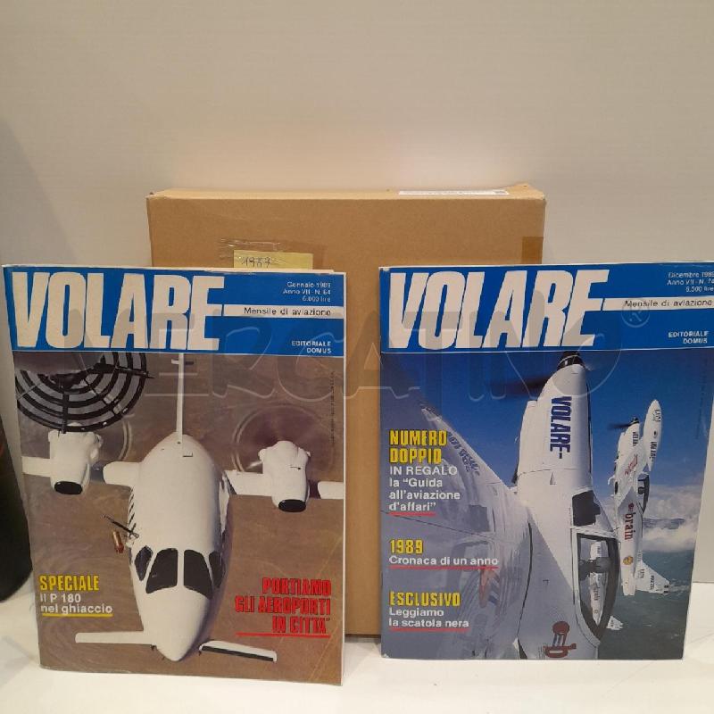 RIVISTA VOLARE ANNATA COMPLETA 1989 AVIAZIONE AERONAUTICA | Mercatino dell'Usato Roma re di roma 2