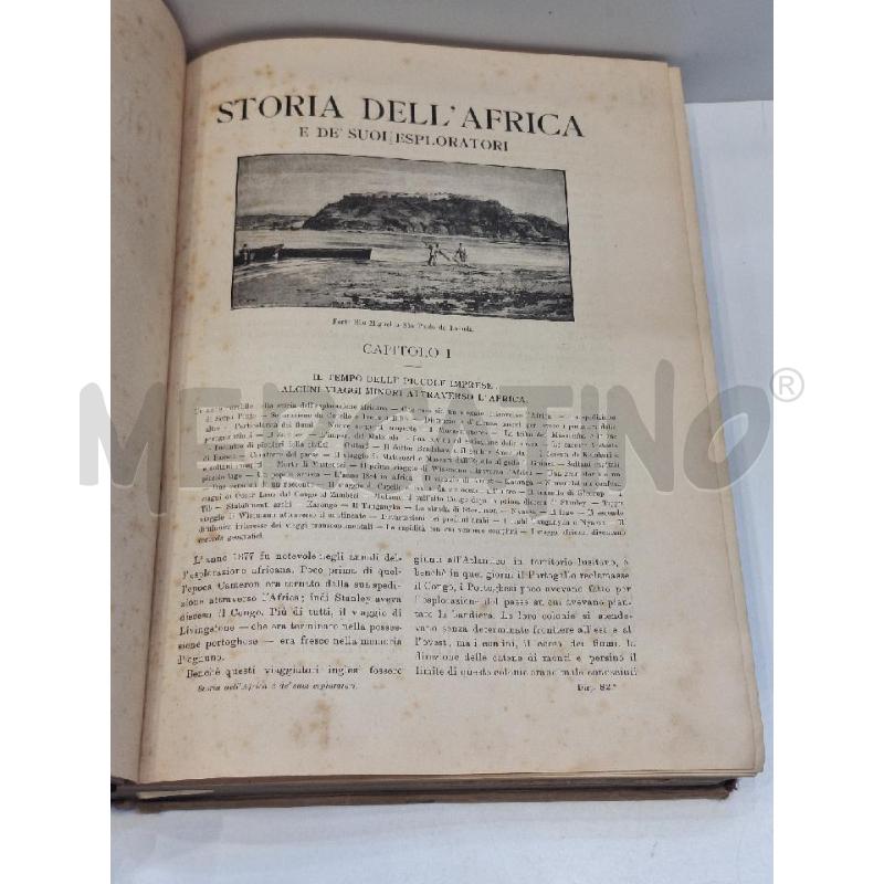 ROBERT BROWN STORIA DELL'AFRICA E DEI SUOI ESPLORATORI VOLUME SECONDO 1897 SONZOGNO | Mercatino dell'Usato Roma re di roma 2