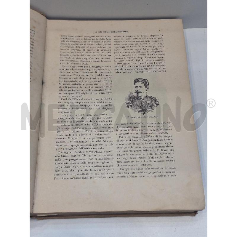 ROBERT BROWN STORIA DELL'AFRICA E DEI SUOI ESPLORATORI VOLUME SECONDO 1897 SONZOGNO | Mercatino dell'Usato Roma re di roma 3