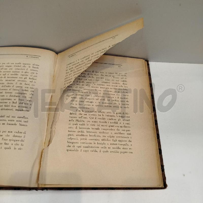 ROCCO LAZAZZERA KADDUGIA ROMANZO COLONIALE 1925 | Mercatino dell'Usato Roma re di roma 4