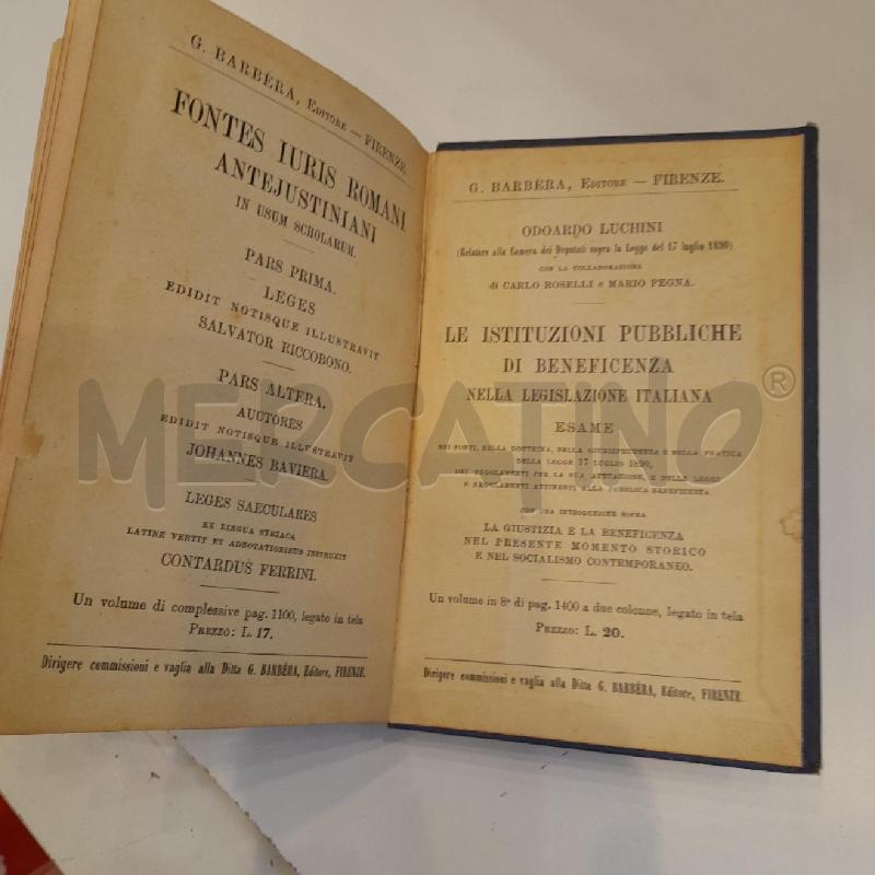 RODOLFO BENINI PRINCIPII DI DEMOGRAFIA 1901 MANUALI BARBERA | Mercatino dell'Usato Roma re di roma 3