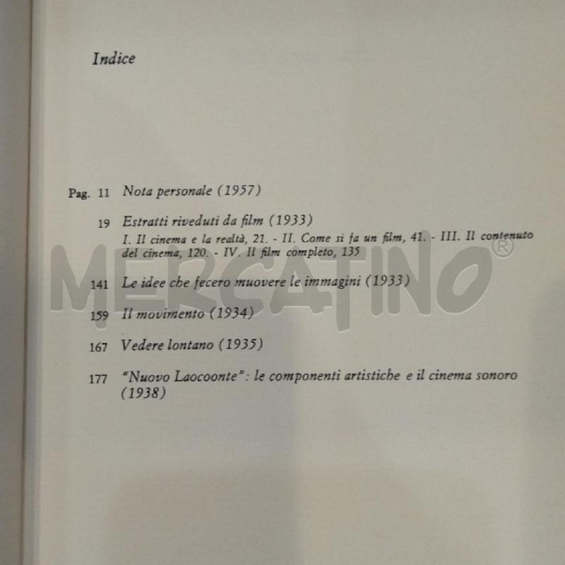 RUDOLF ARNHEIM FILM COME ARTE 1983 FELTRINELLI PRIMA EDIZIONE | Mercatino dell'Usato Roma re di roma 5