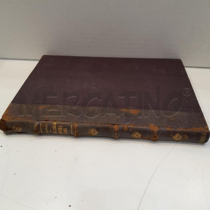 S. BERTOLIO METALLURGIA GENERALE IGNEA TRATTATO GENERALE DELL'INGEGNERE  | Mercatino dell'Usato Roma re di roma 3