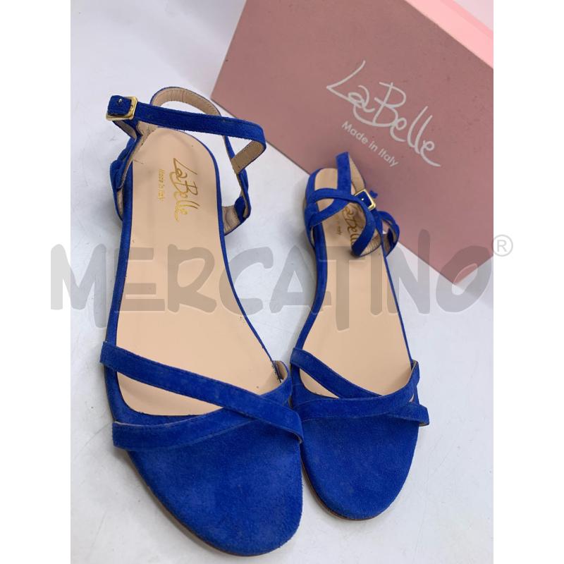 SANDALI LA BELLE SUEDE VARI COLORI  | Mercatino dell'Usato Roma re di roma 4