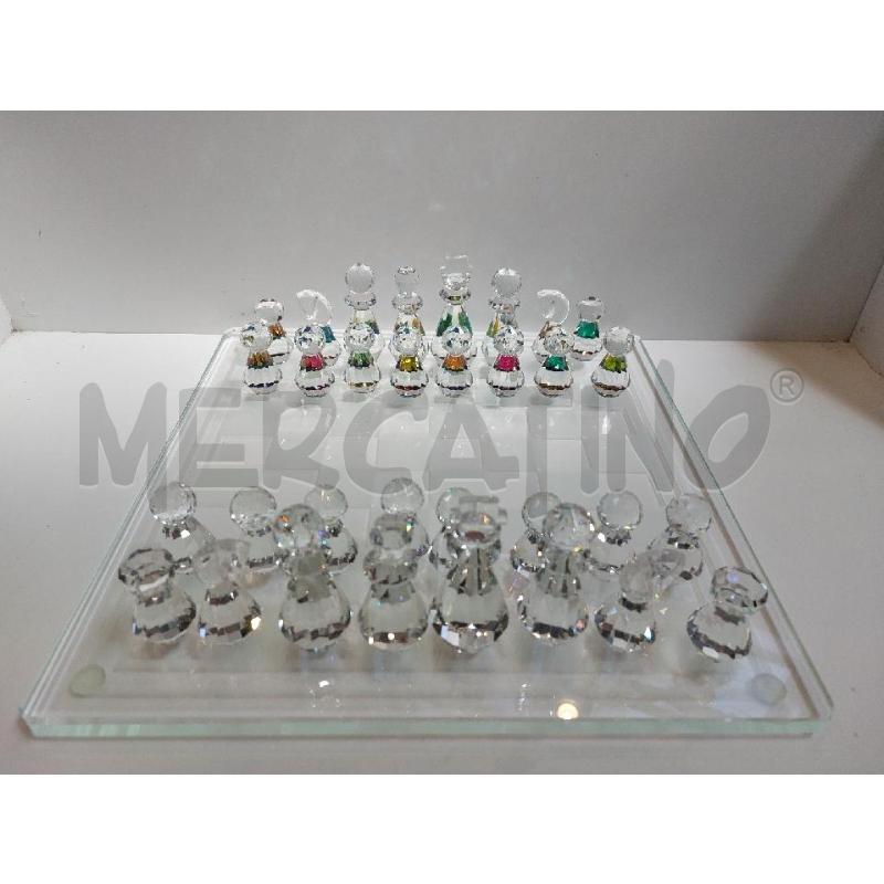 SCACCHIERA FANTIN ARGENTI CRISTALLO  | Mercatino dell'Usato Roma re di roma 5