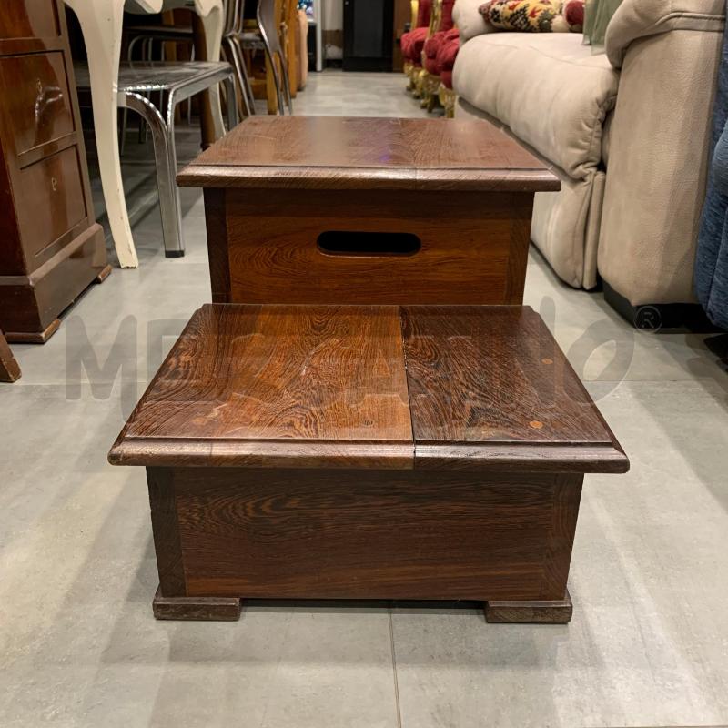 SCALETTA LEGNO 2 GRADINI MASSEL  | Mercatino dell'Usato Roma re di roma 1