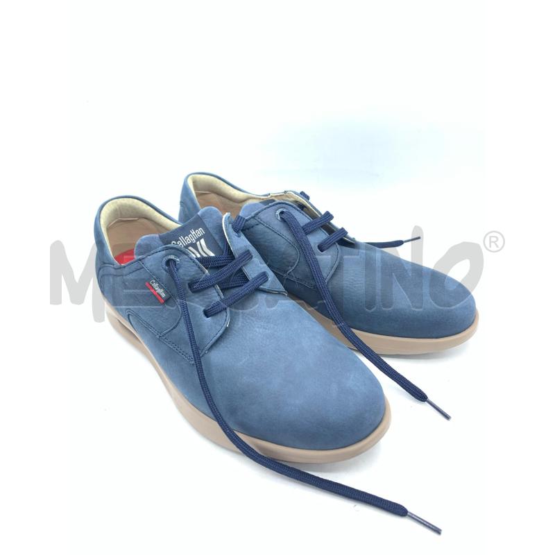 SCARPE CALLAGHAN BLUETTE SUOLA BEIGE | Mercatino dell'Usato Roma re di roma 1
