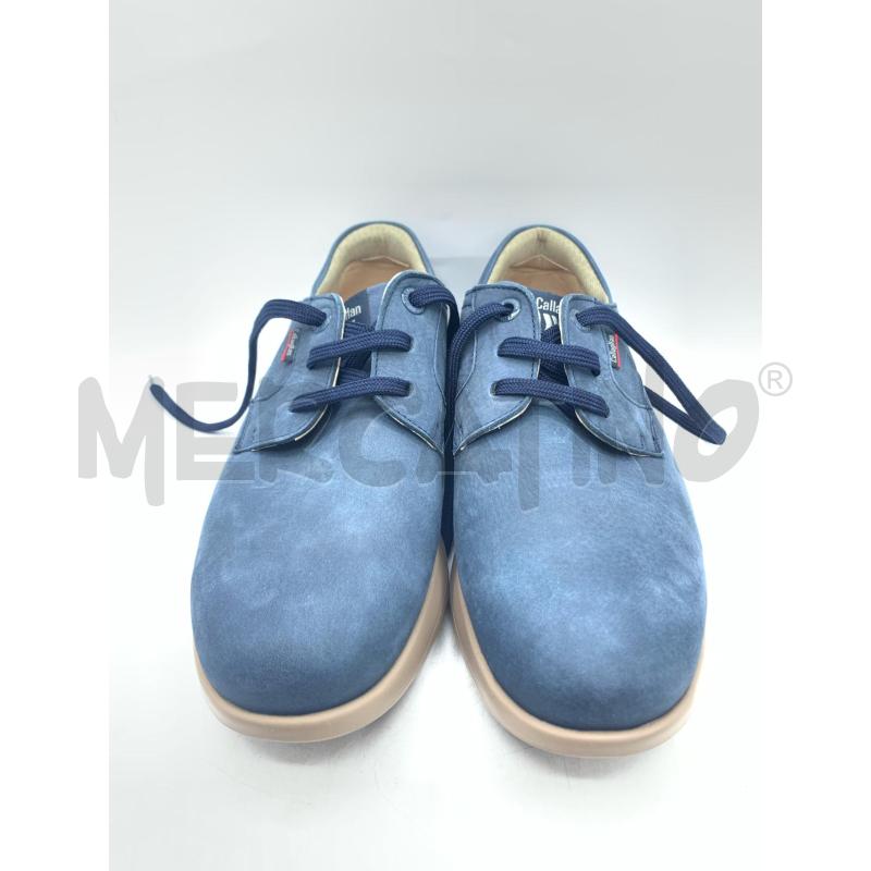 SCARPE CALLAGHAN BLUETTE SUOLA BEIGE | Mercatino dell'Usato Roma re di roma 3