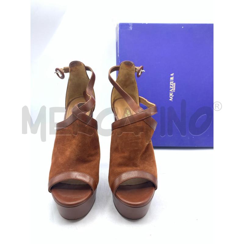SCARPE DONNA AQUAZZURRA MARR LEATH | Mercatino dell'Usato Roma re di roma 5