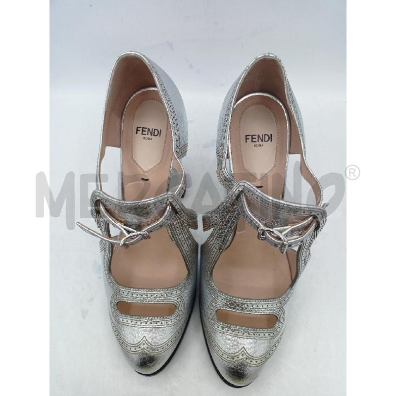 SCARPE DONNA FENDI ARGENTO | Mercatino dell'Usato Roma re di roma 5