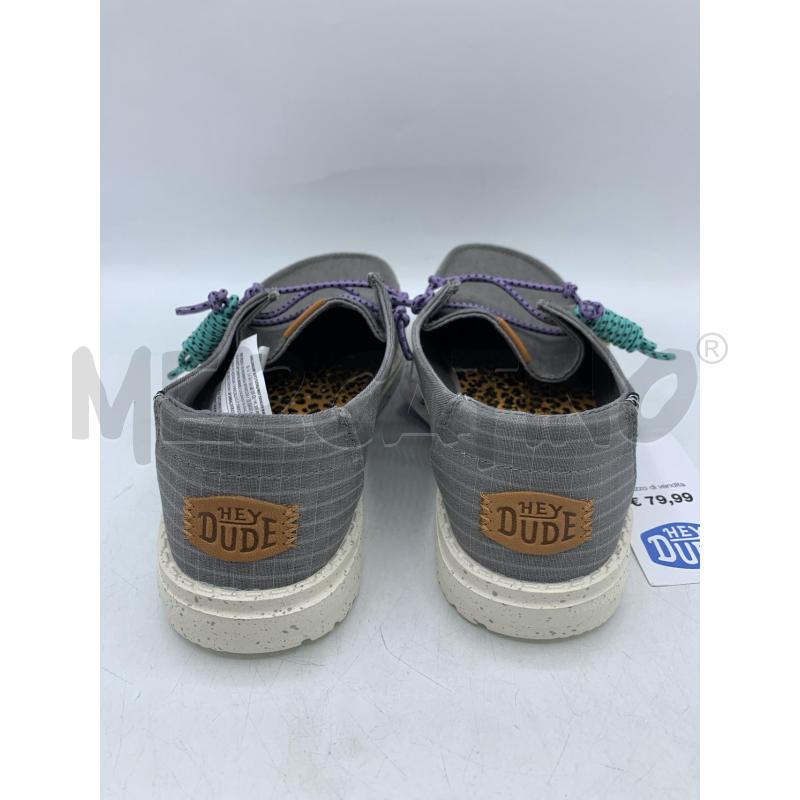 SCARPE DONNA HEY DUDE GRIGIO  NUOVE  | Mercatino dell'Usato Roma re di roma 3
