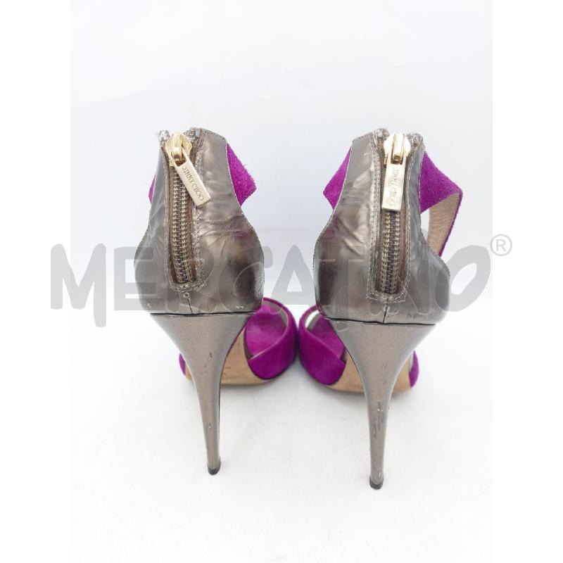 SCARPE DONNA JIMMY CHOO SANDALO FUCSIA | Mercatino dell'Usato Roma re di roma 4