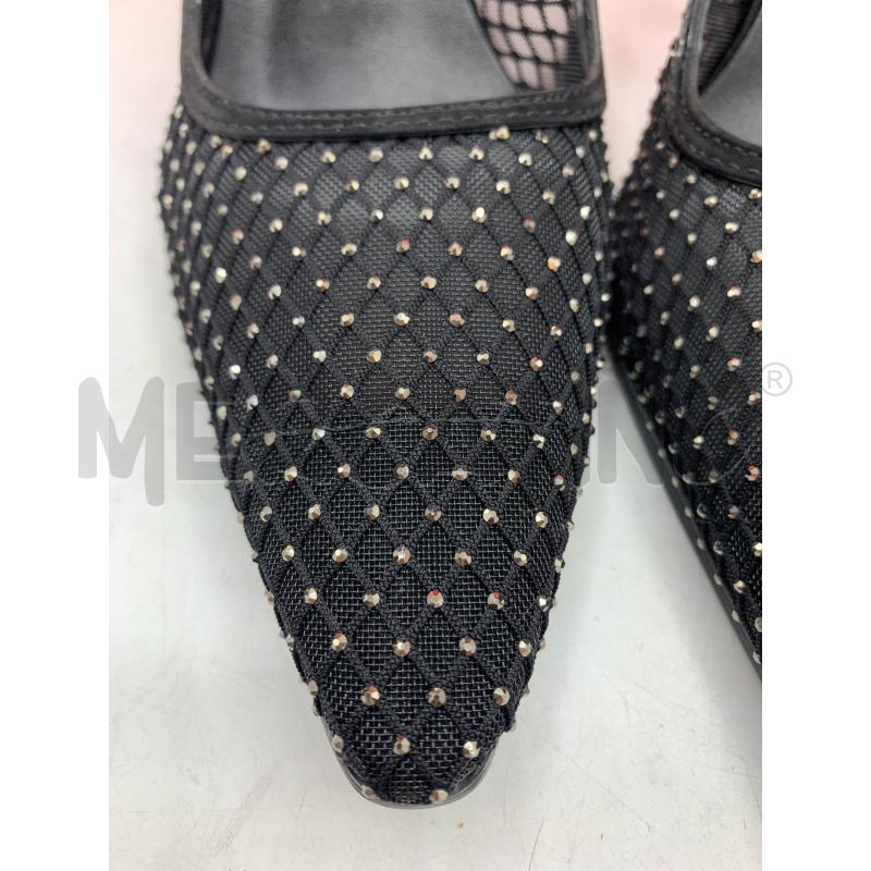 SCARPE DONNA LAURA BIAGIOTTI NERE STRASS | Mercatino dell'Usato Roma re di roma 4