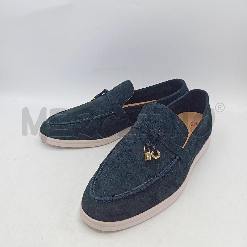 SCARPE DONNA LORO PIANA MOCASSINO NERO | Mercatino dell'Usato Roma re di roma 2