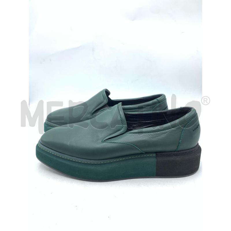 SCARPE DONNA MANUEL BARCELÒ VERDI BORDO NERO | Mercatino dell'Usato Roma re di roma 5
