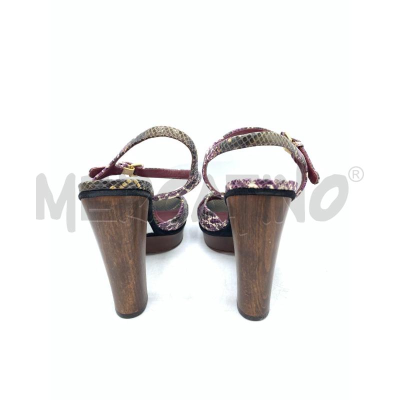 SCARPE DONNA MARC BY MARC JACOBS PELLE VIOLA | Mercatino dell'Usato Roma re di roma 3