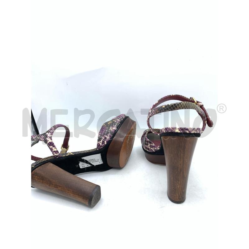 SCARPE DONNA MARC BY MARC JACOBS PELLE VIOLA | Mercatino dell'Usato Roma re di roma 4