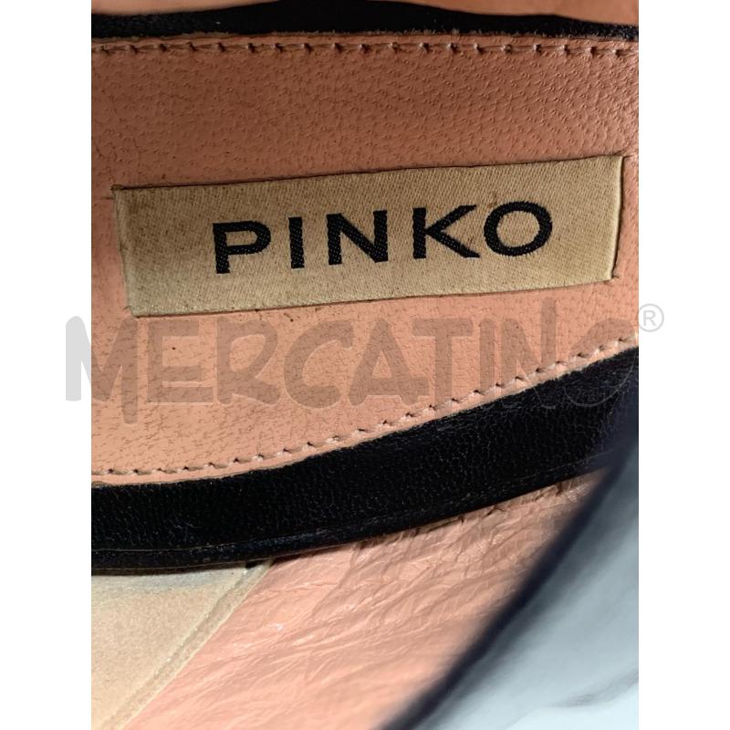 SCARPE DONNA PINKO NERE BORCHIE DORAT | Mercatino dell'Usato Roma re di roma 5