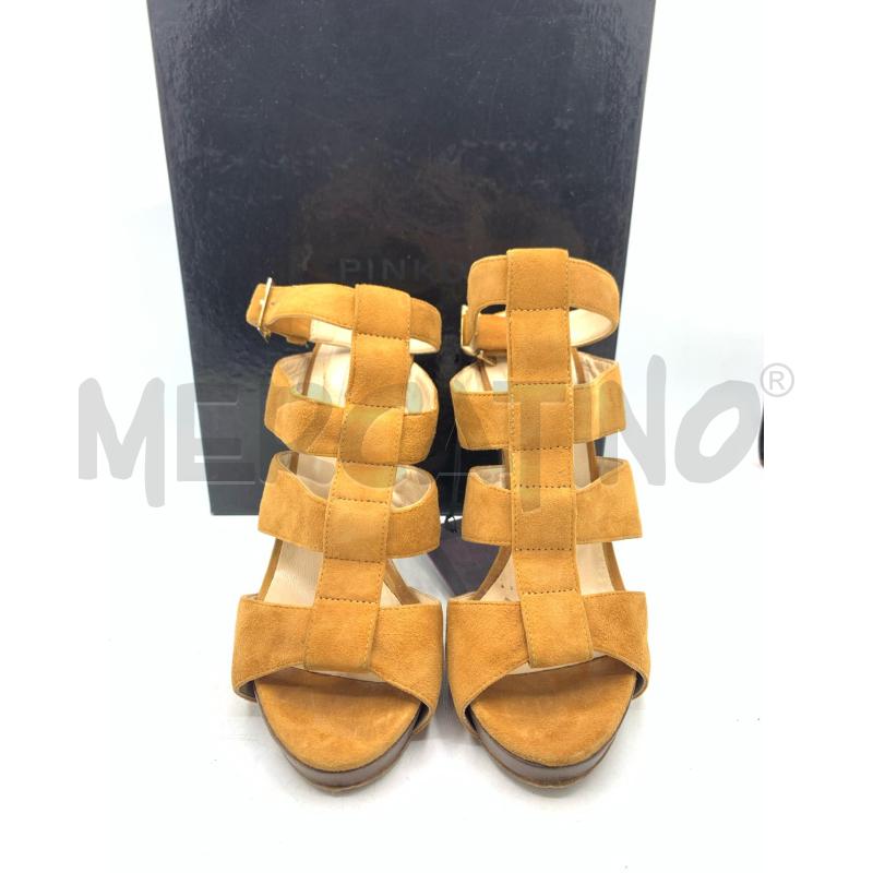 SCARPE DONNA PINKO SUEDE MARRONE | Mercatino dell'Usato Roma re di roma 2