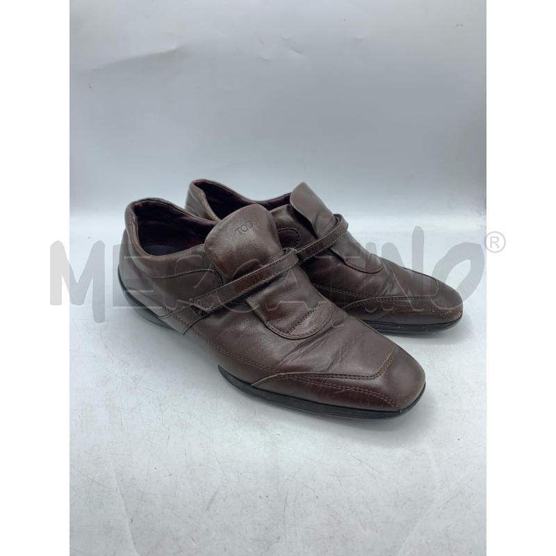 SCARPE DONNA TODS IN PELLE MARRONE | Mercatino dell'Usato Roma re di roma 1