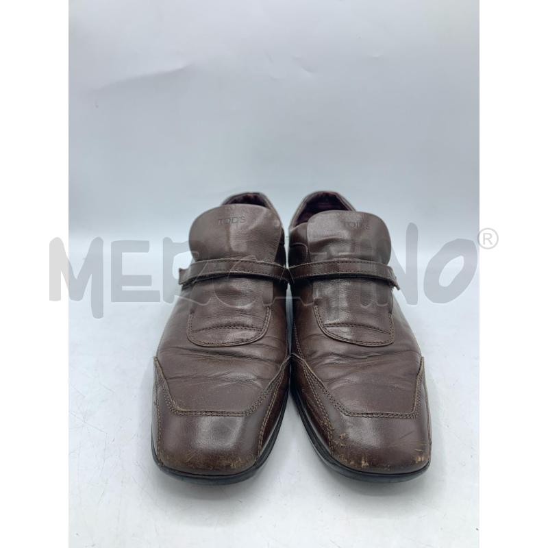 SCARPE DONNA TODS IN PELLE MARRONE | Mercatino dell'Usato Roma re di roma 2