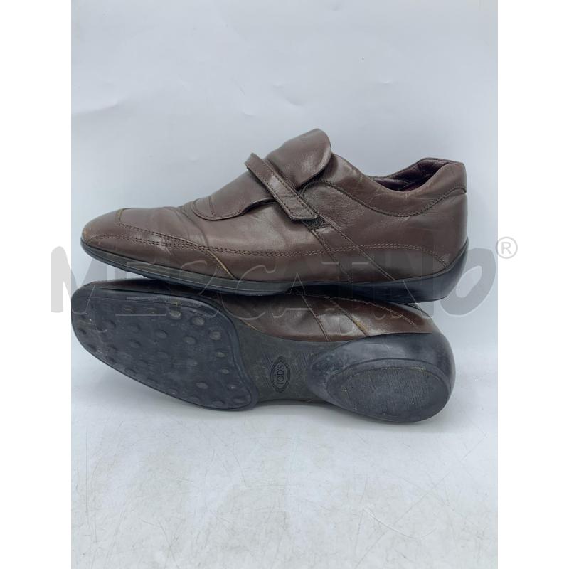 SCARPE DONNA TODS IN PELLE MARRONE | Mercatino dell'Usato Roma re di roma 3