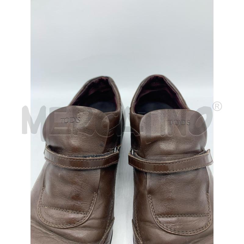 SCARPE DONNA TODS IN PELLE MARRONE | Mercatino dell'Usato Roma re di roma 5