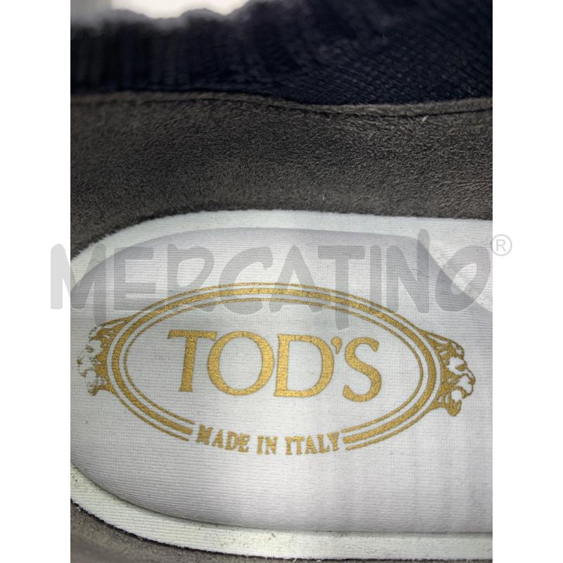 SCARPE DONNA TOD'S NERE LOGO | Mercatino dell'Usato Roma re di roma 5